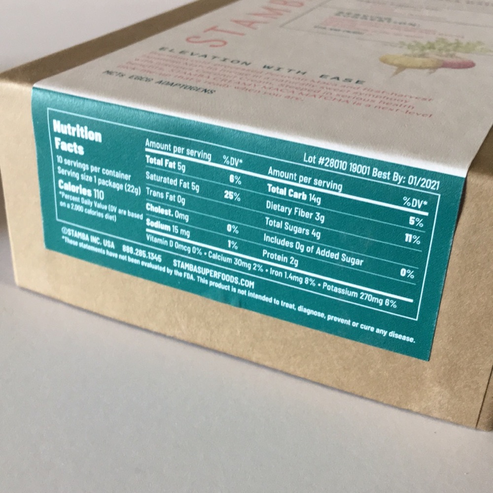 STAMBA CREAMY MACA MATCHA - Picture 3 of 5